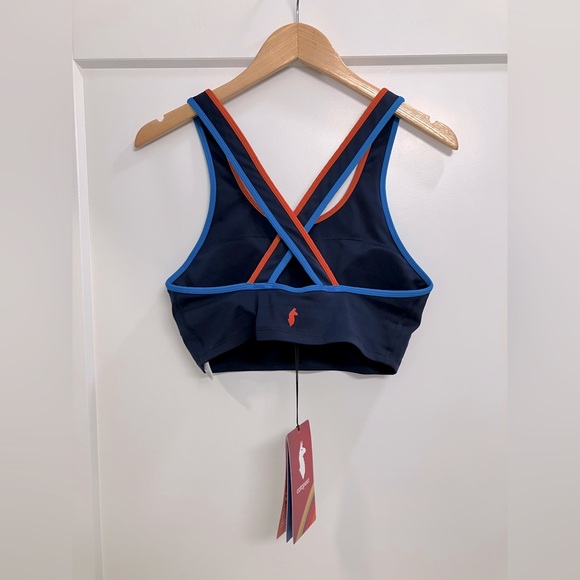 NWT Cotopaxi Mari Crop Top Women’s Small | Maritime Blue | Bra Activewear - Picture 6 of 13
